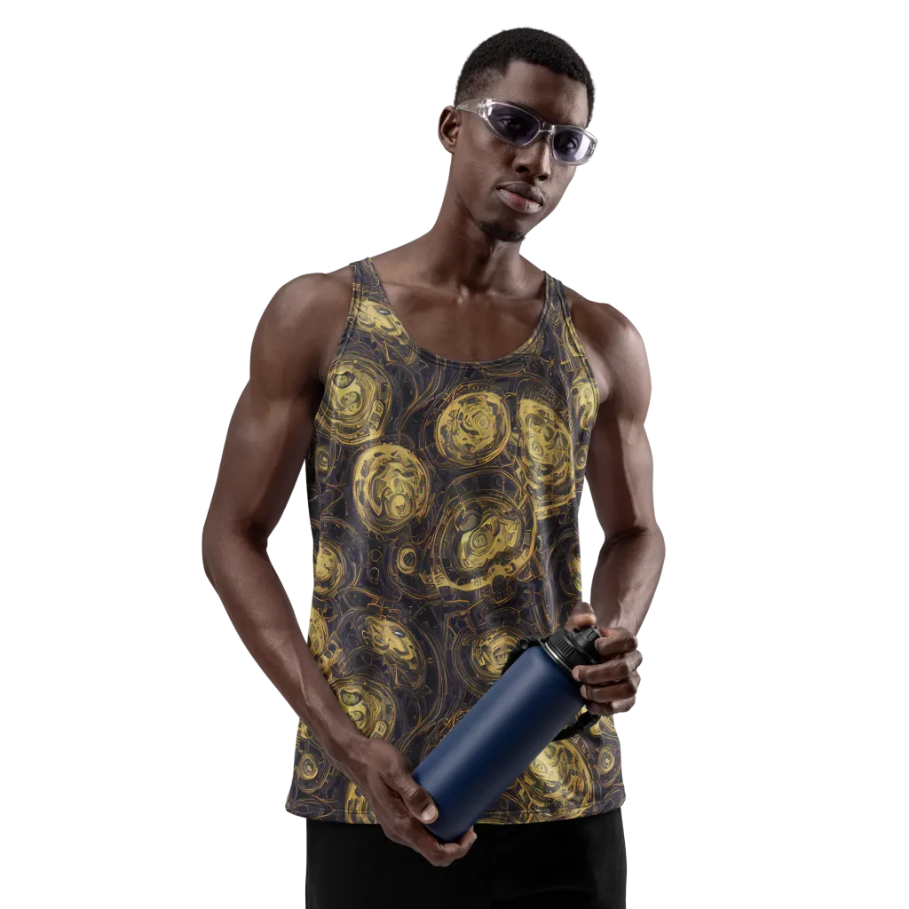 Astral Crucible on Men's Tank Top — Front