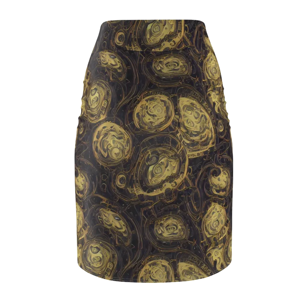 Astral Crucible on Pencil Skirt — Back