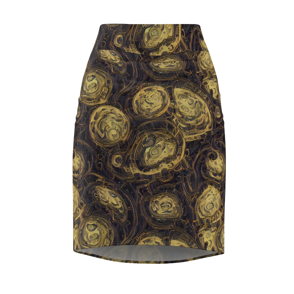 Astral Crucible on Pencil Skirt — Front