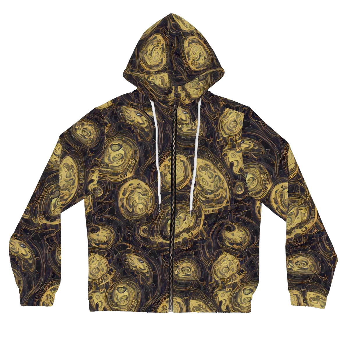 Astral Crucible on Women's Full-Zip Hoodie — Front
