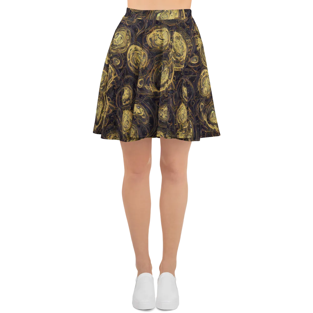 Astral Crucible on Skater Skirt — Front