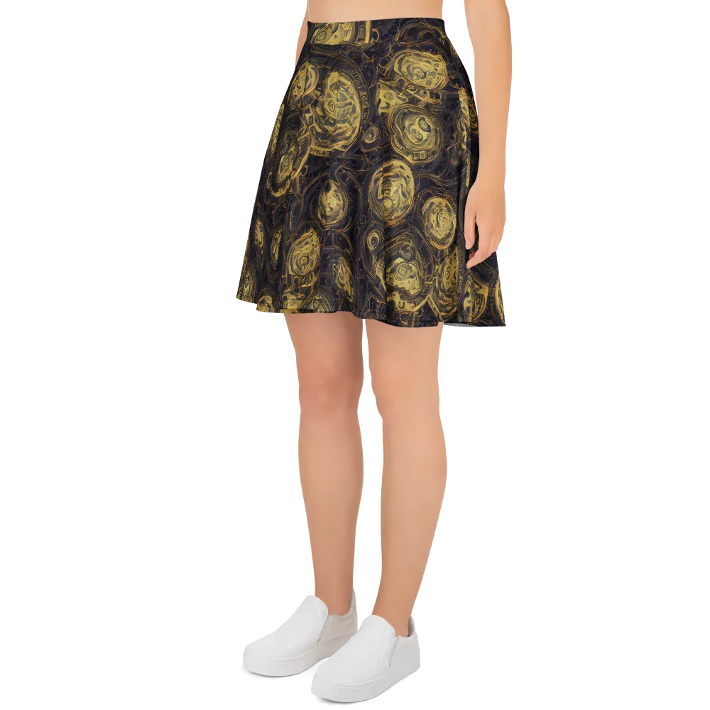 Astral Crucible on Skater Skirt — Left