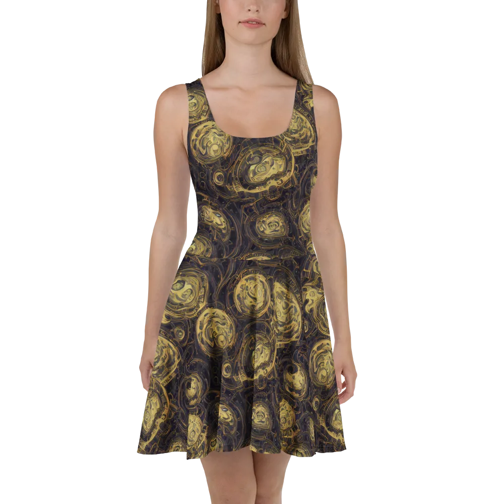 Astral Crucible on Skater Dress — Front