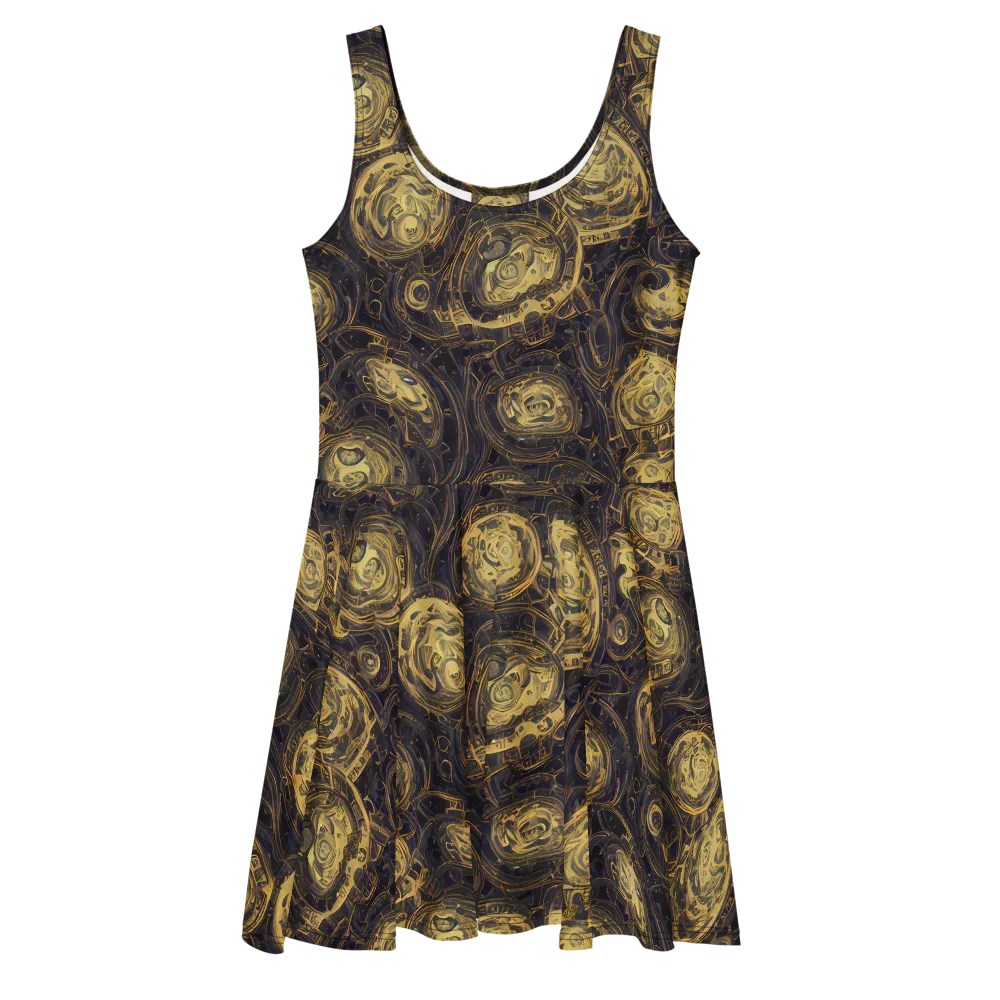 Astral Crucible on Skater Dress — Front