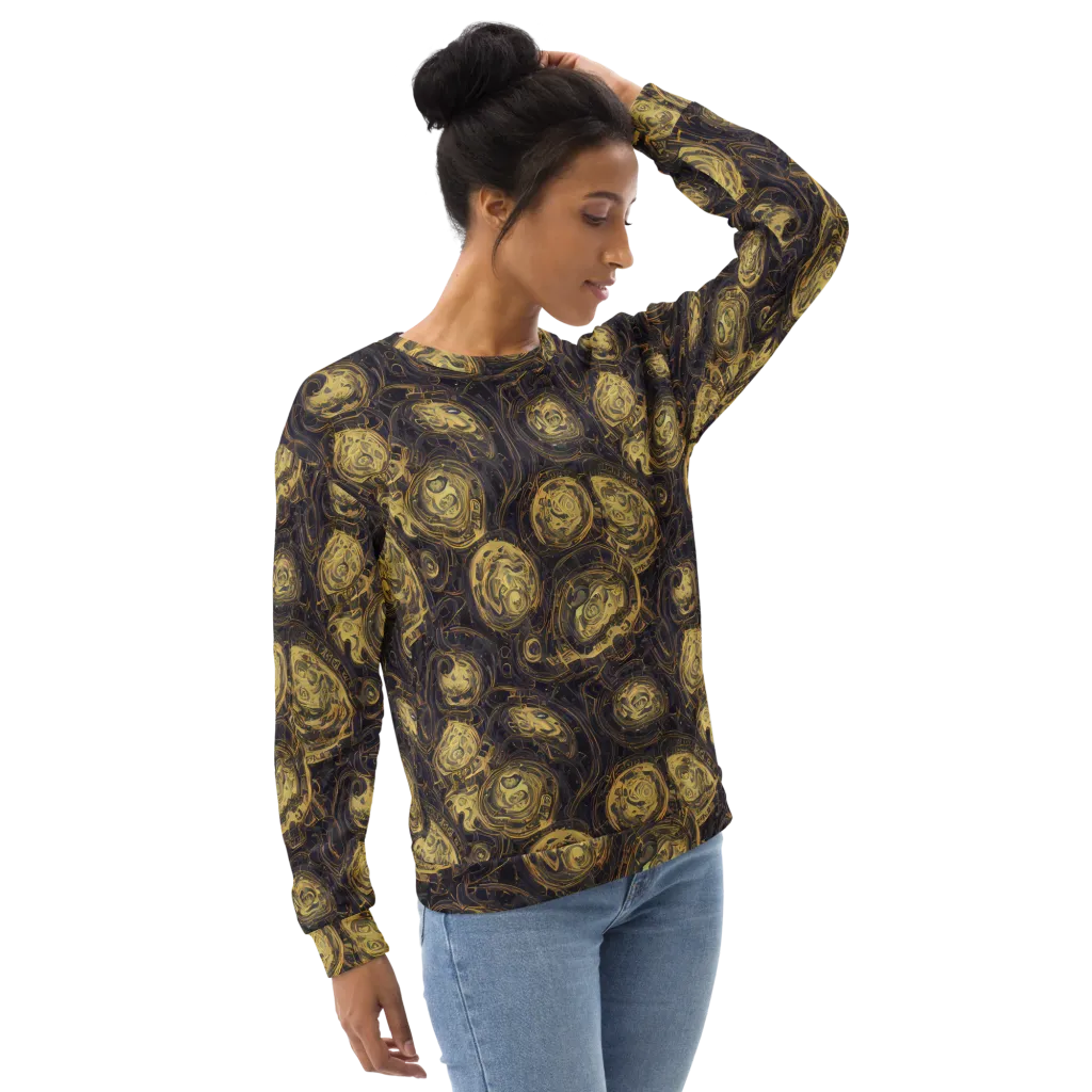 Astral Crucible on Sweatshirt — Right Front