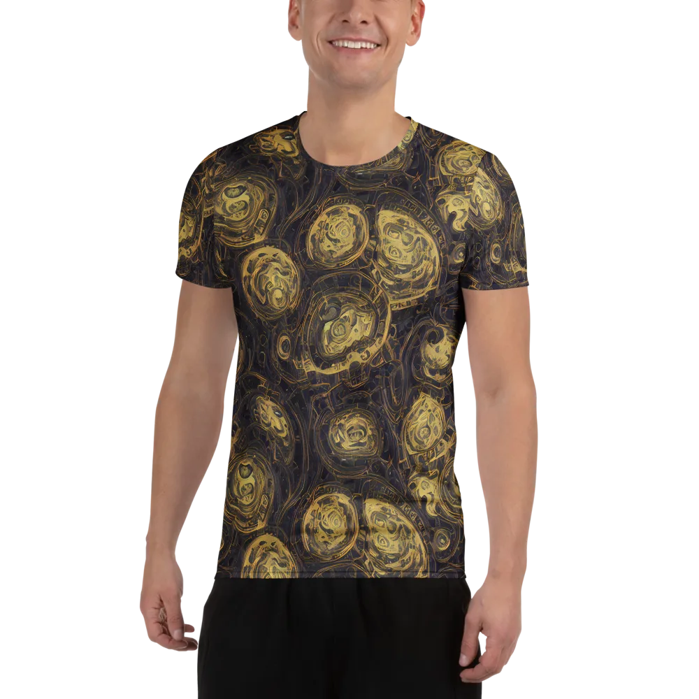 Astral Crucible on Men's Athletic T-Shirt — Front