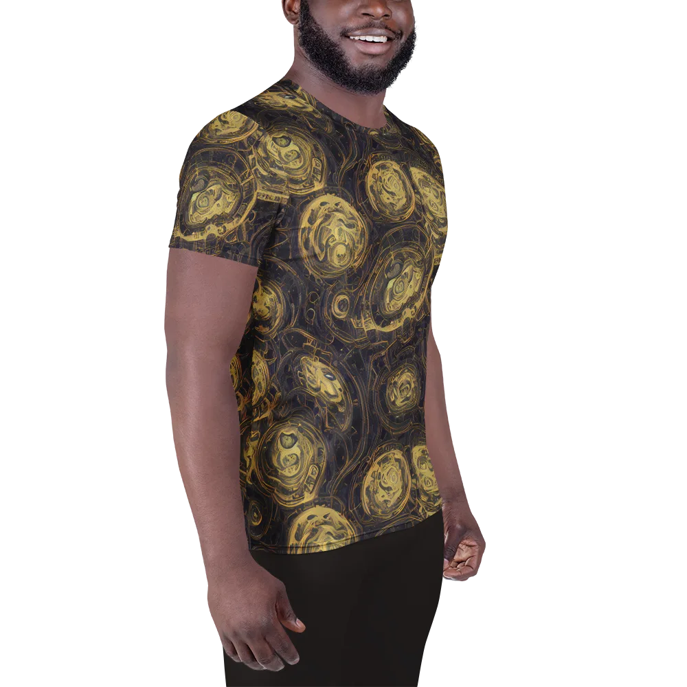 Astral Crucible on Men's Athletic T-Shirt — Right