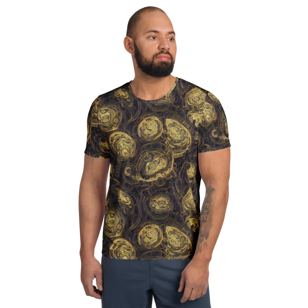 Astral Crucible on Men's Athletic T-Shirt — Front