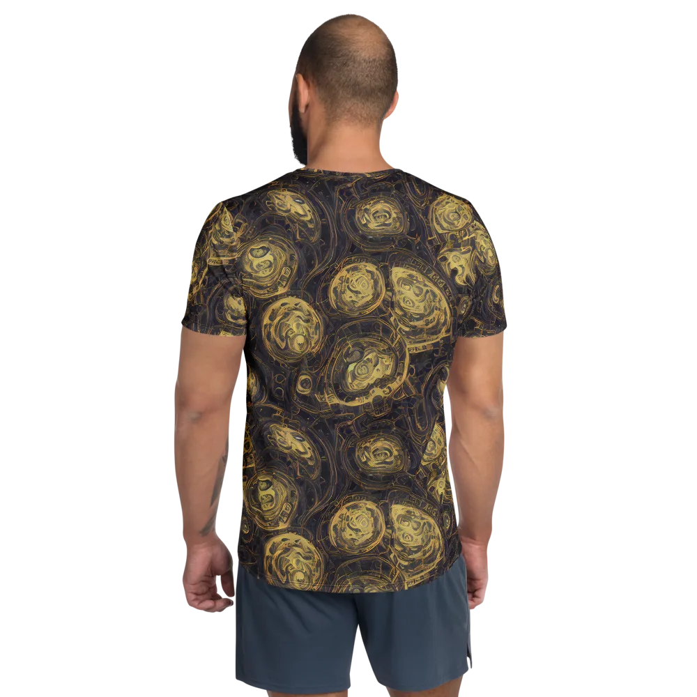 Astral Crucible on Men's Athletic T-Shirt — Back