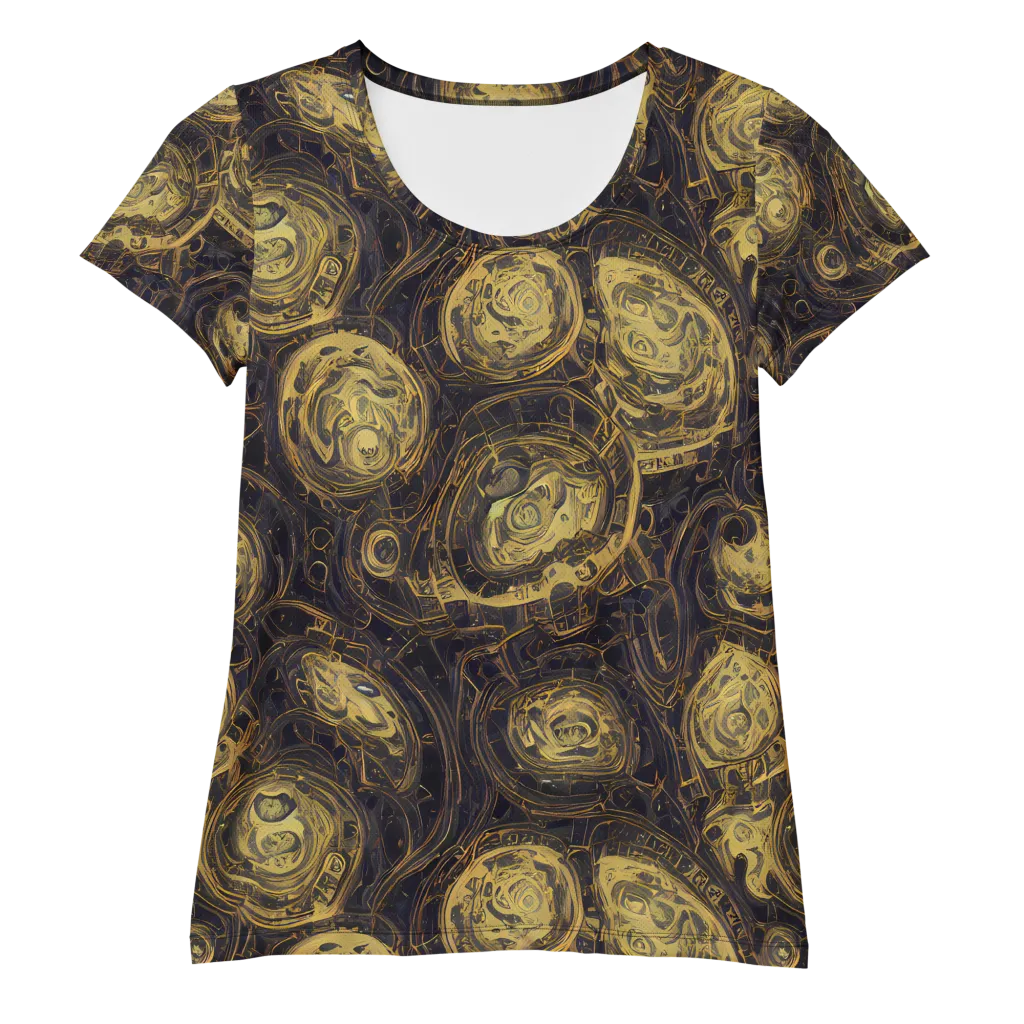 Astral Crucible on Women's Athletic T-Shirt — Front