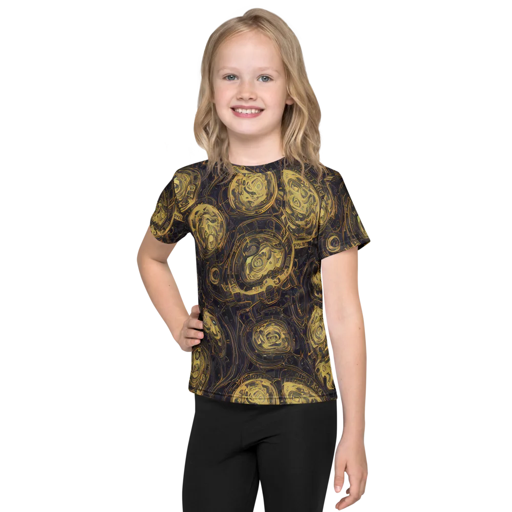 Astral Crucible on Kids Crew Neck T-Shirt — Front