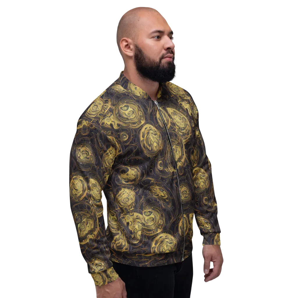 Astral Crucible on Bomber Jacket — Right