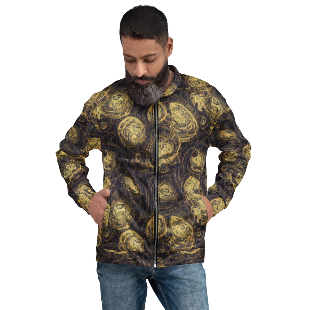 Astral Crucible on Bomber Jacket — Front