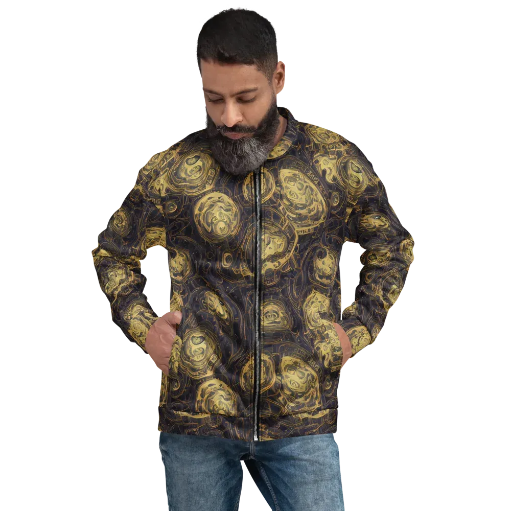 Astral Crucible on Bomber Jacket — Front