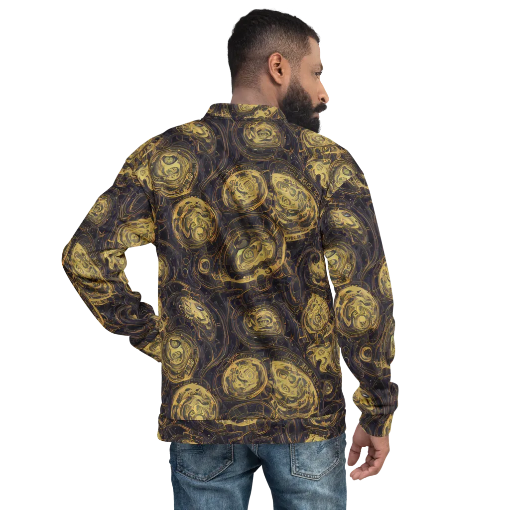 Astral Crucible on Bomber Jacket — Back