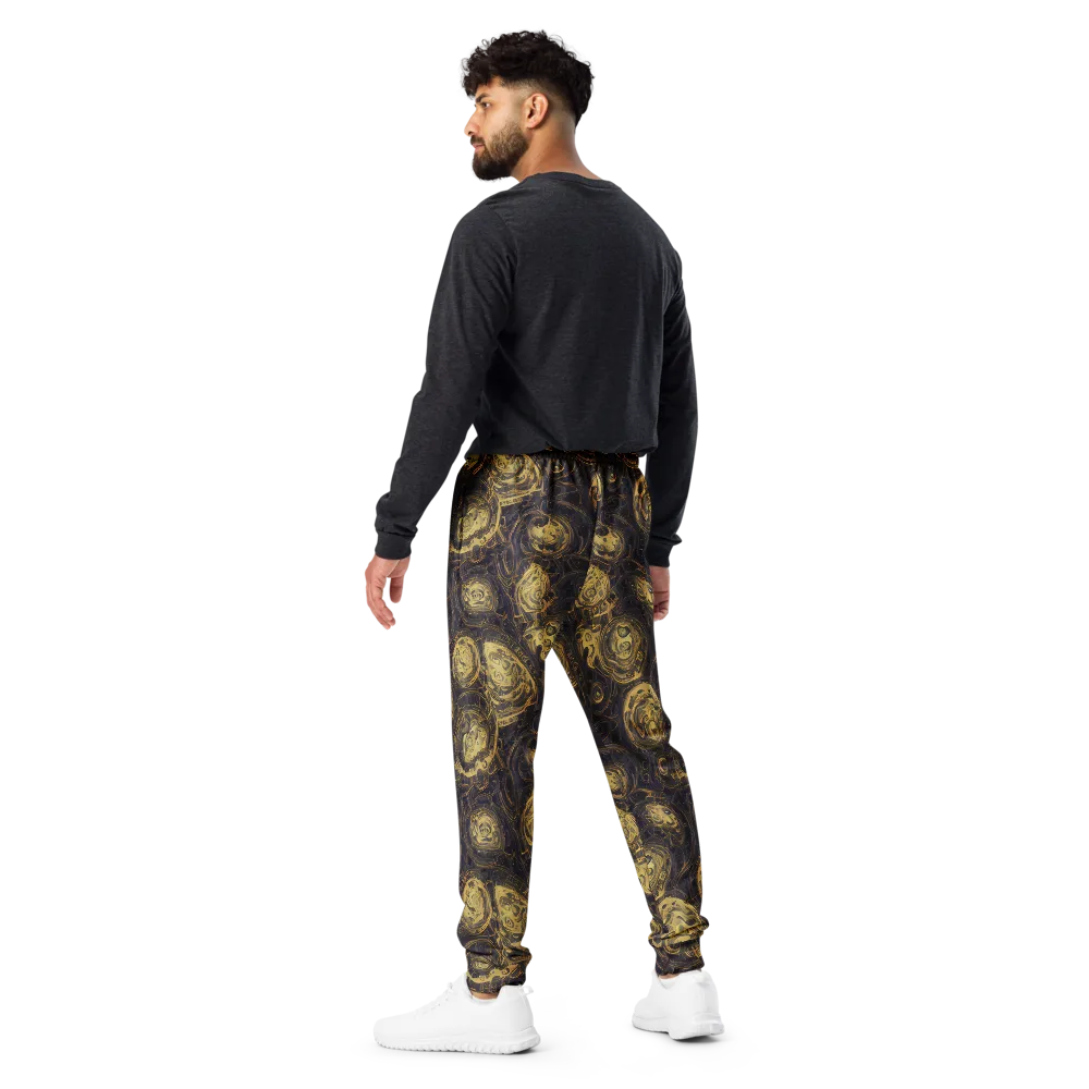 Astral Crucible on Men's Joggers — Back