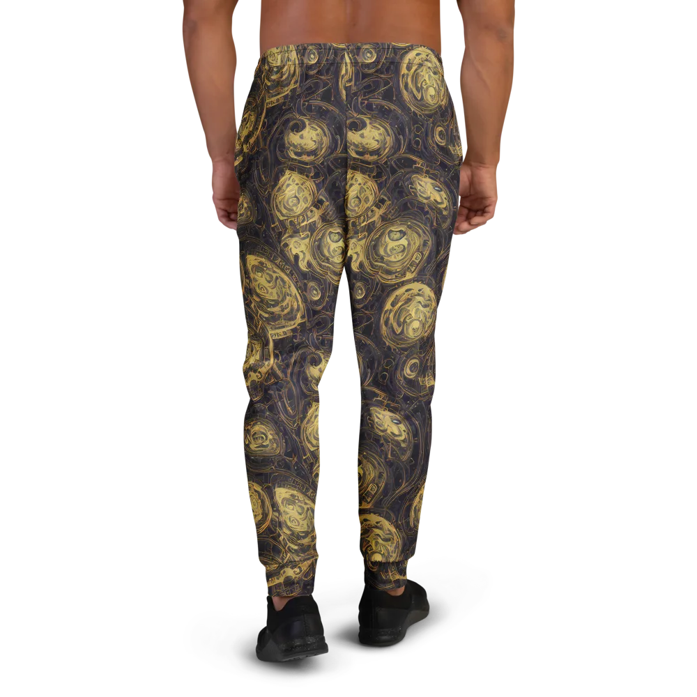 Astral Crucible on Men's Joggers — Back