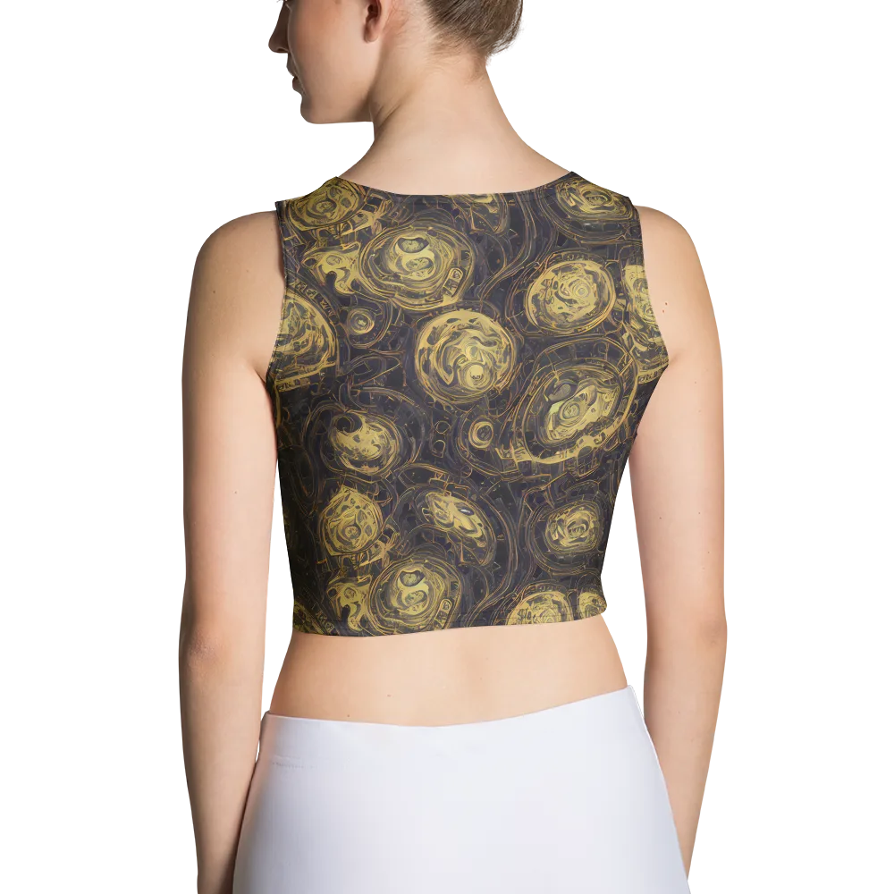 Astral Crucible on Crop Top — Back