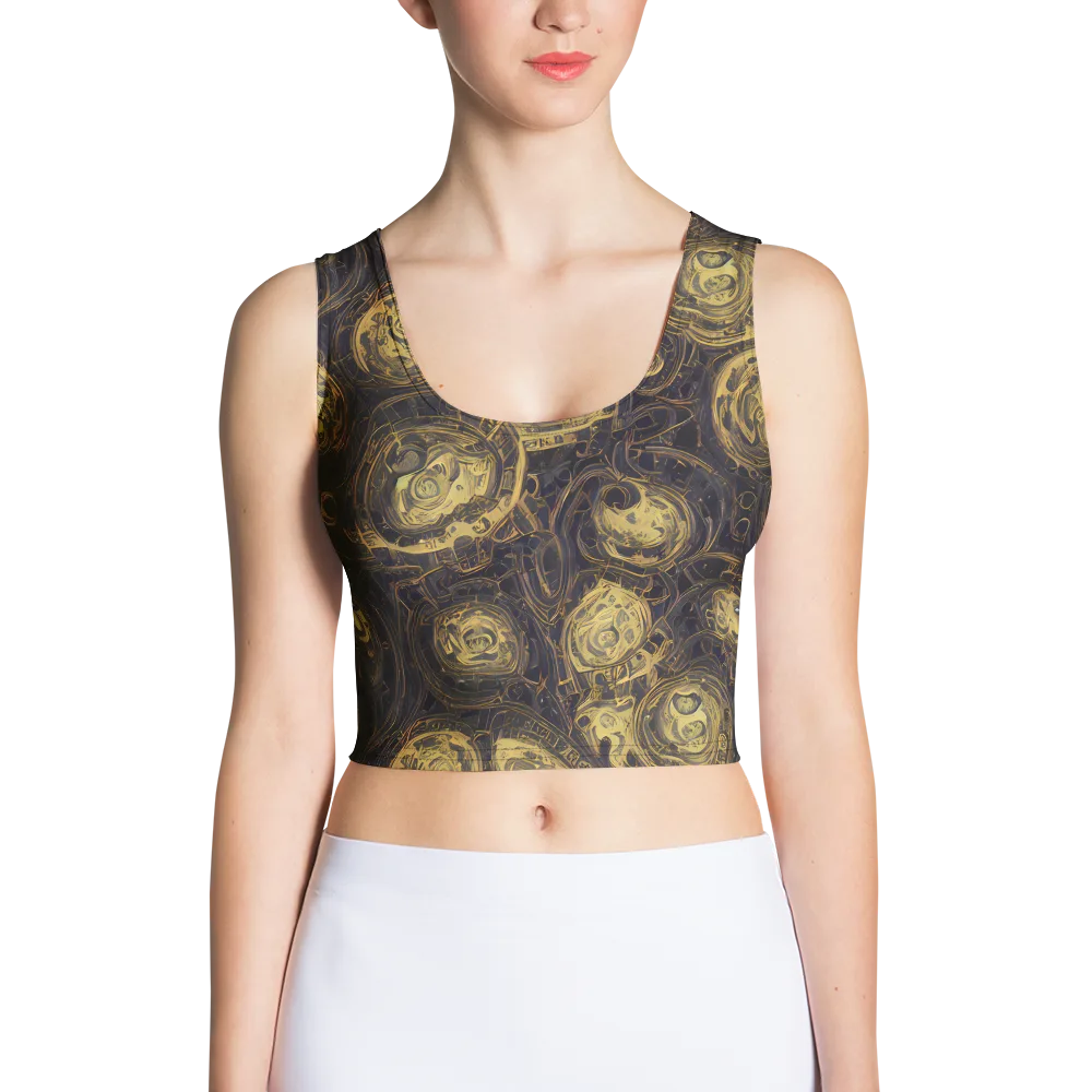 Astral Crucible on Crop Top — Front