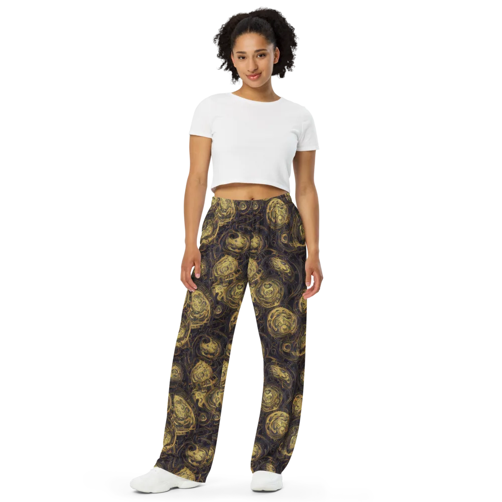 Astral Crucible on Wide-Leg Pants — Front