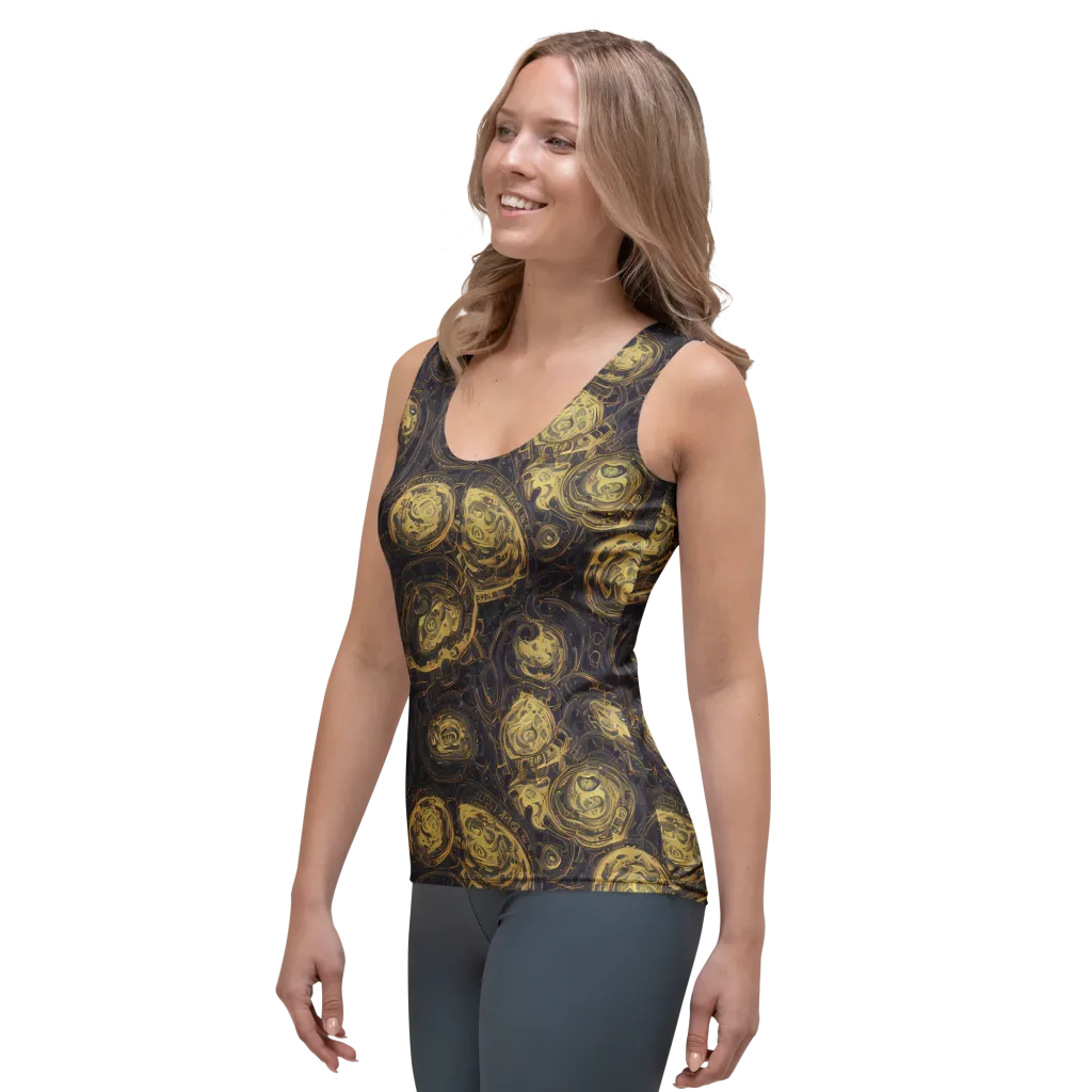 Astral Crucible on Women's Tank Top — Left Front