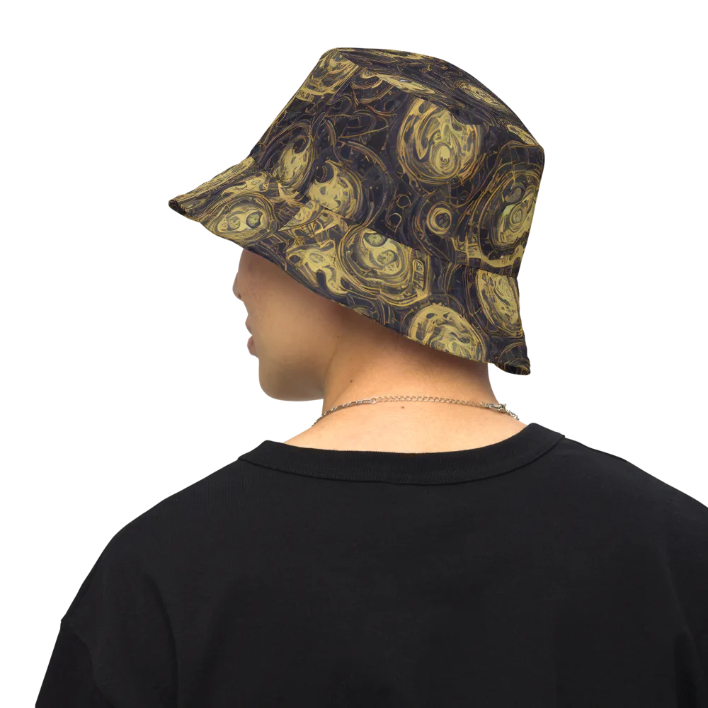 Astral Crucible on Reversible Bucket Hat — Back Inside