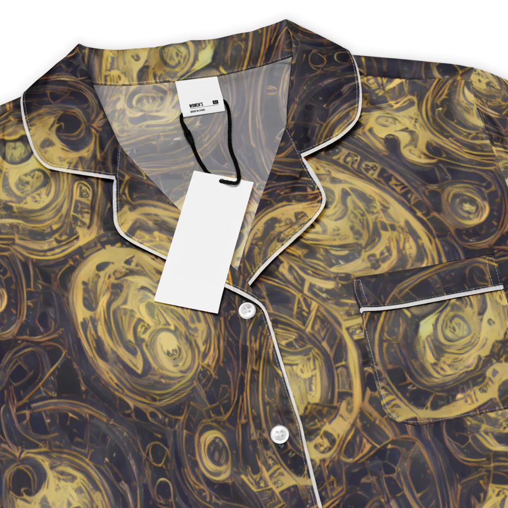 Astral Crucible on Women's Short Sleeve Pajama Top — Product details