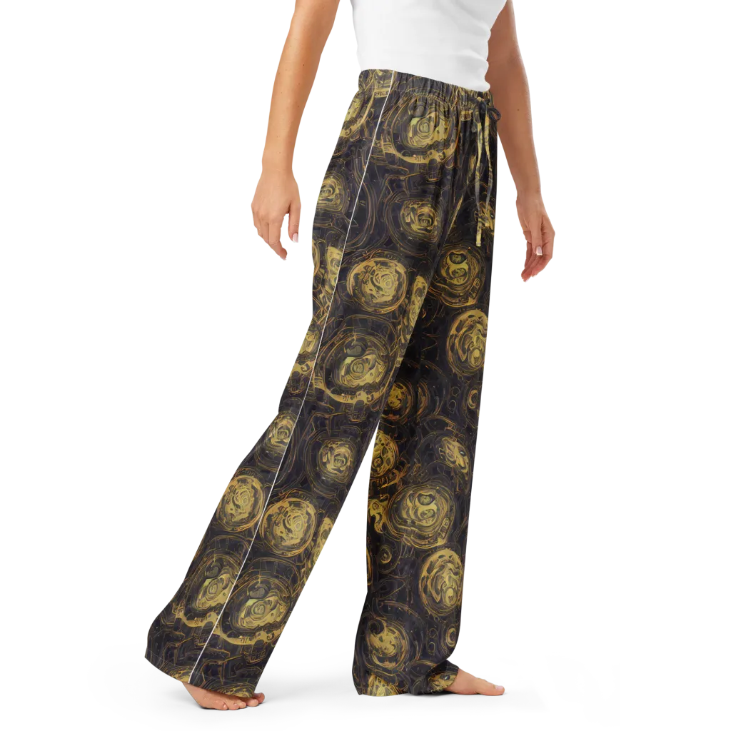 Astral Crucible on Women's Pajama Pants — Right Front