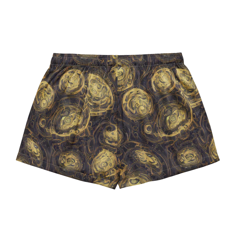 Astral Crucible on Women's Pajama Shorts — Back