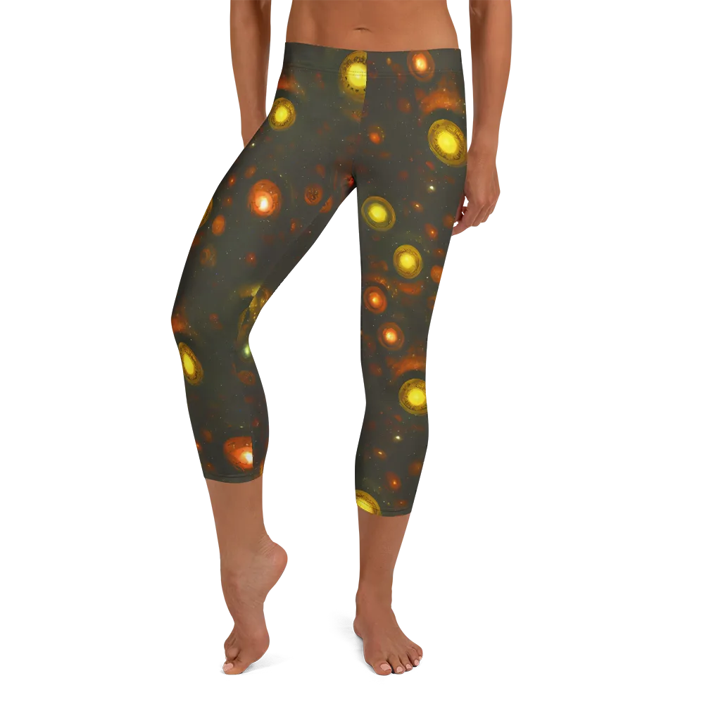 Solar Relics on Capri Leggings — Front