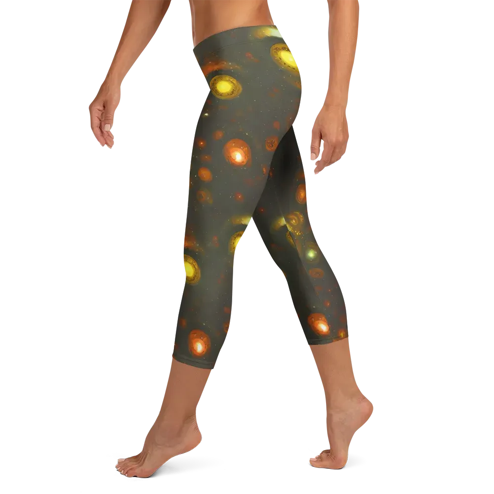 Solar Relics on Capri Leggings — Left