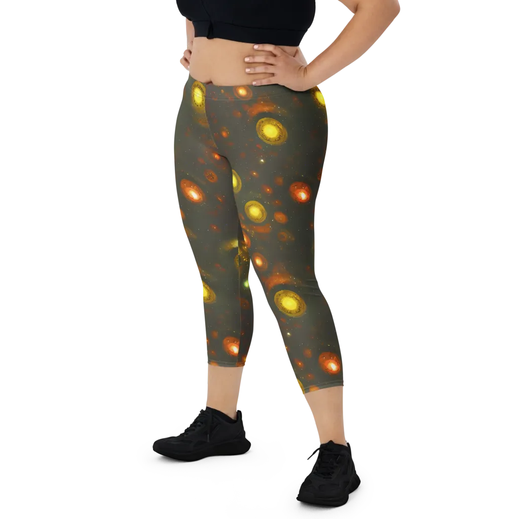 Solar Relics on Capri Leggings — Front