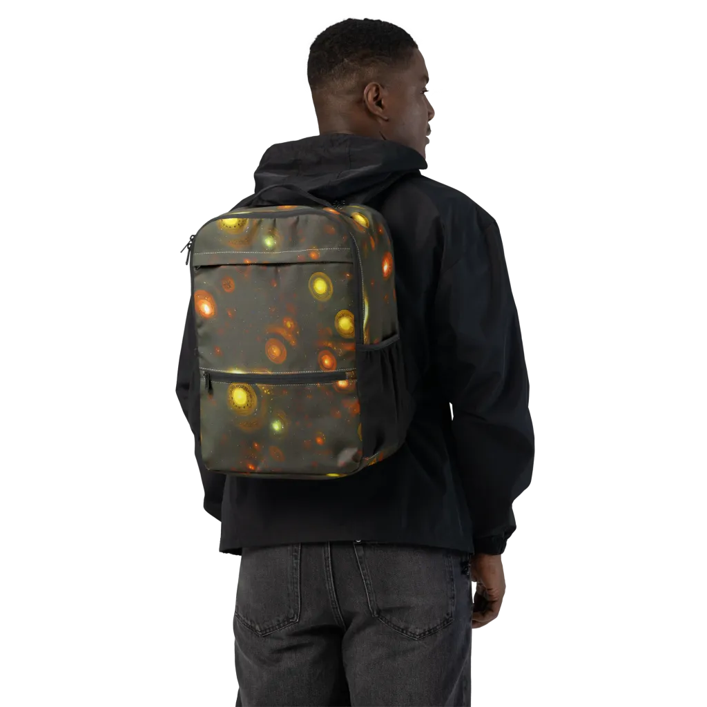 Solar Relics on Utility Backpack — Back