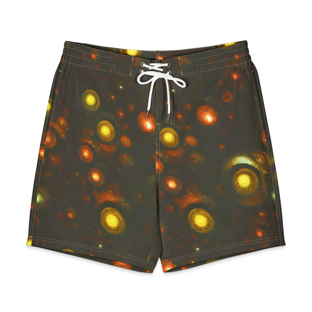 Solar Relics on Men's Board Shorts — Front