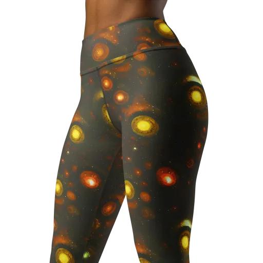 Solar Relics on a Yoga Leggings