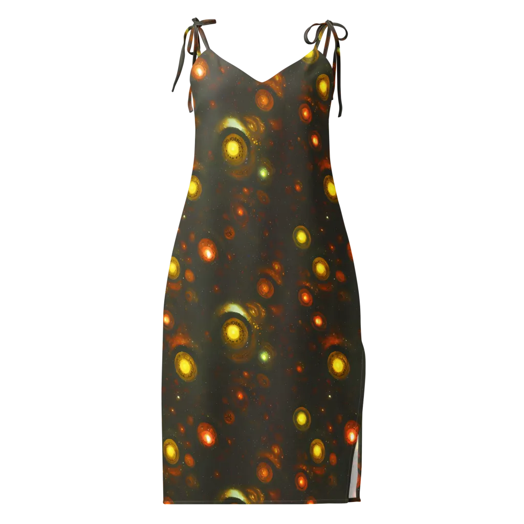 Solar Relics on Slip Dress — Front