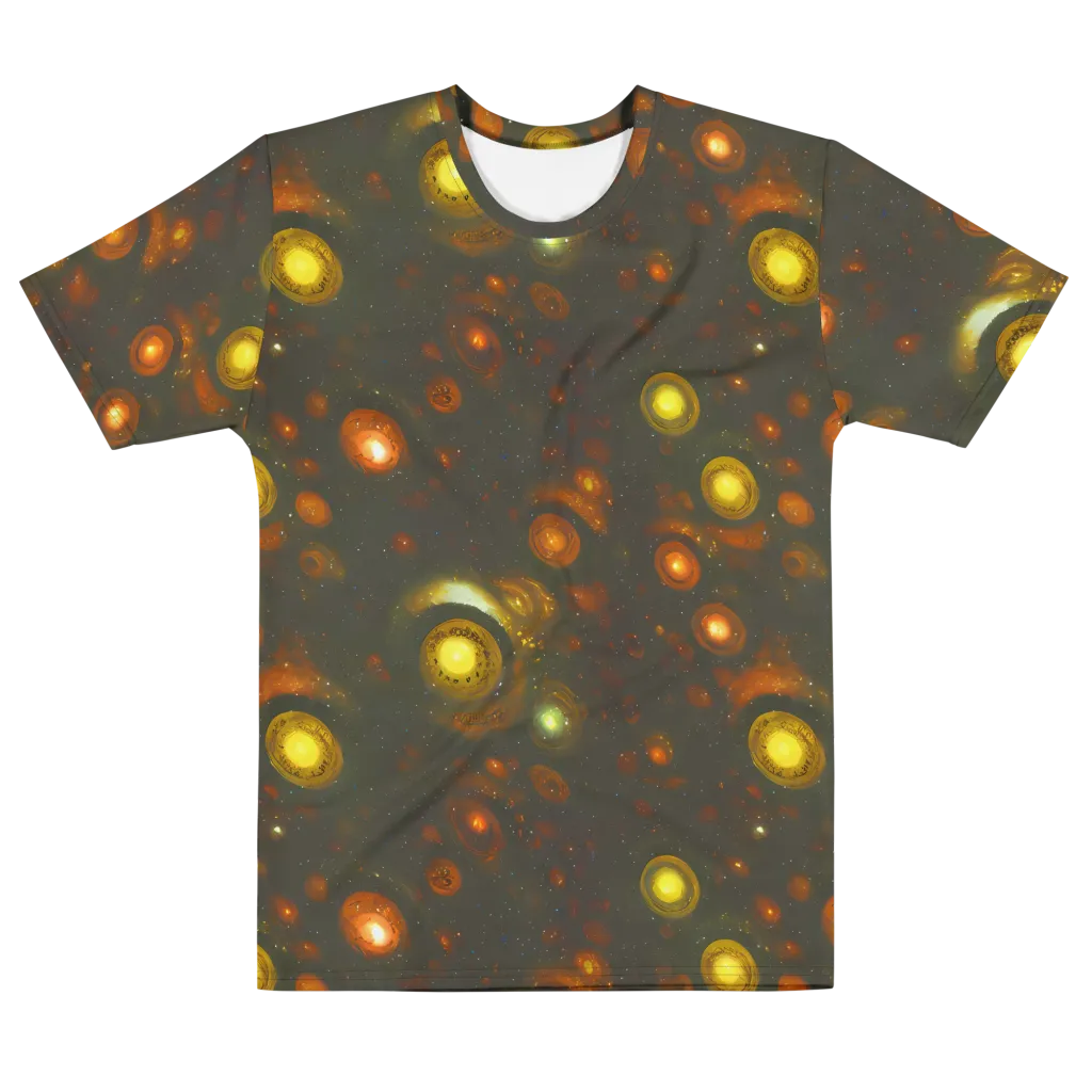 Solar Relics on Men's Cotton Crew Neck T-Shirt — Front