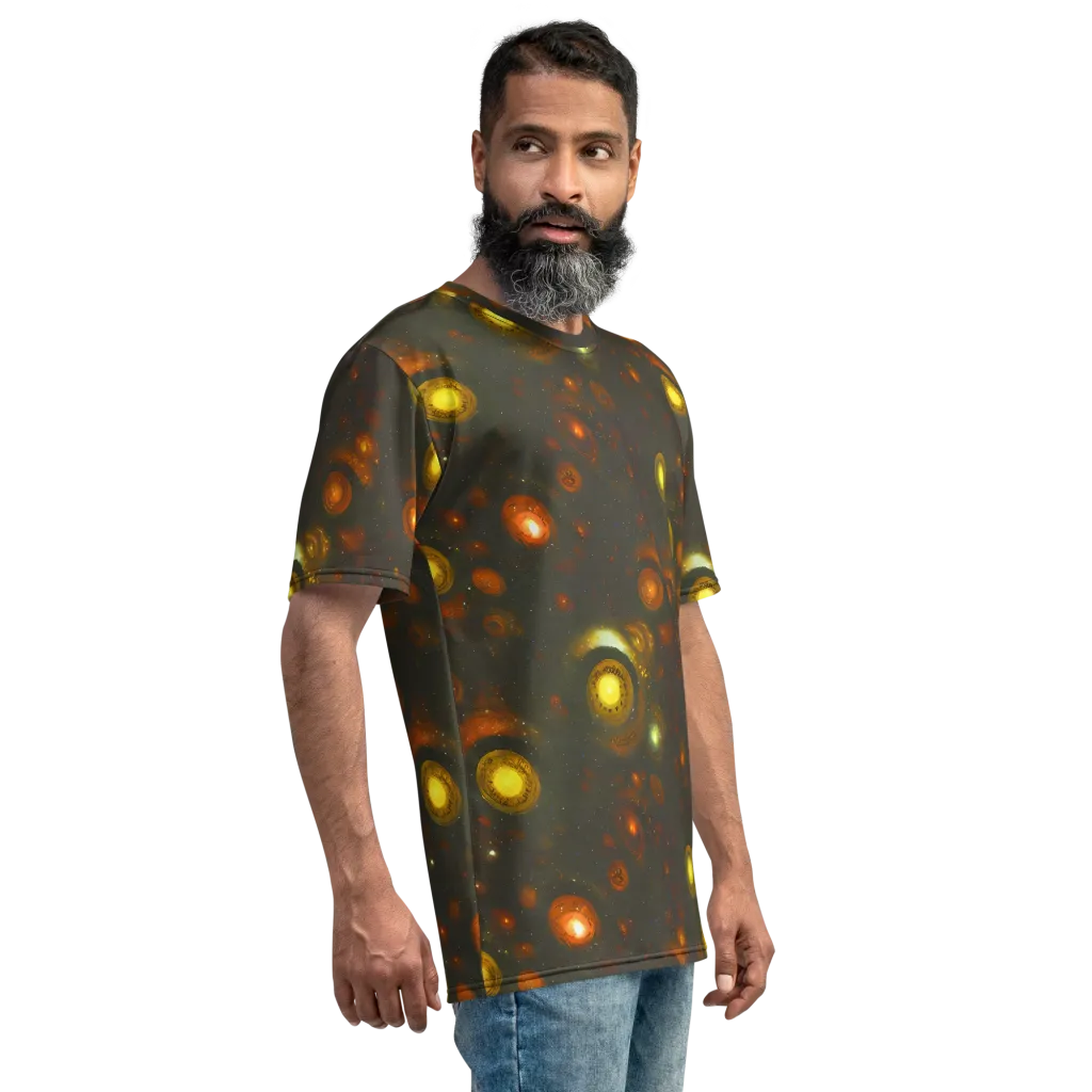 Solar Relics on Men's Crew Neck T-Shirt — Right