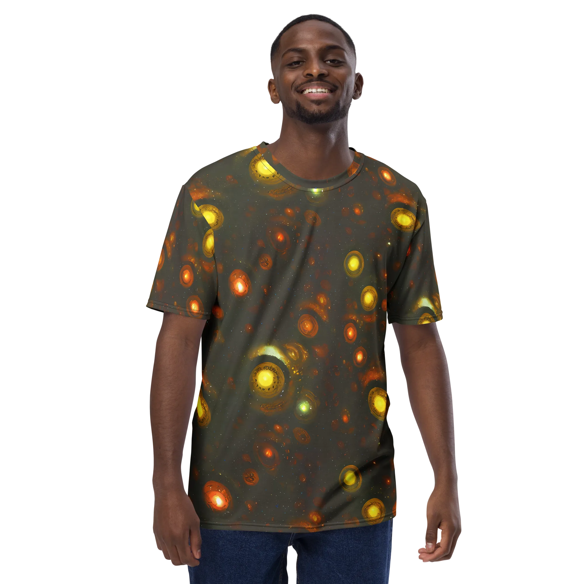 Solar Relics on Men's Crew Neck T-Shirt — Front