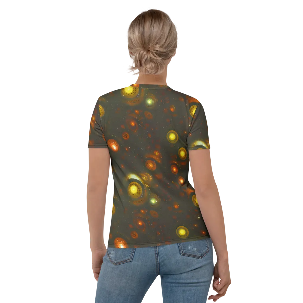 Solar Relics on Women's Crew Neck T-Shirt — Back