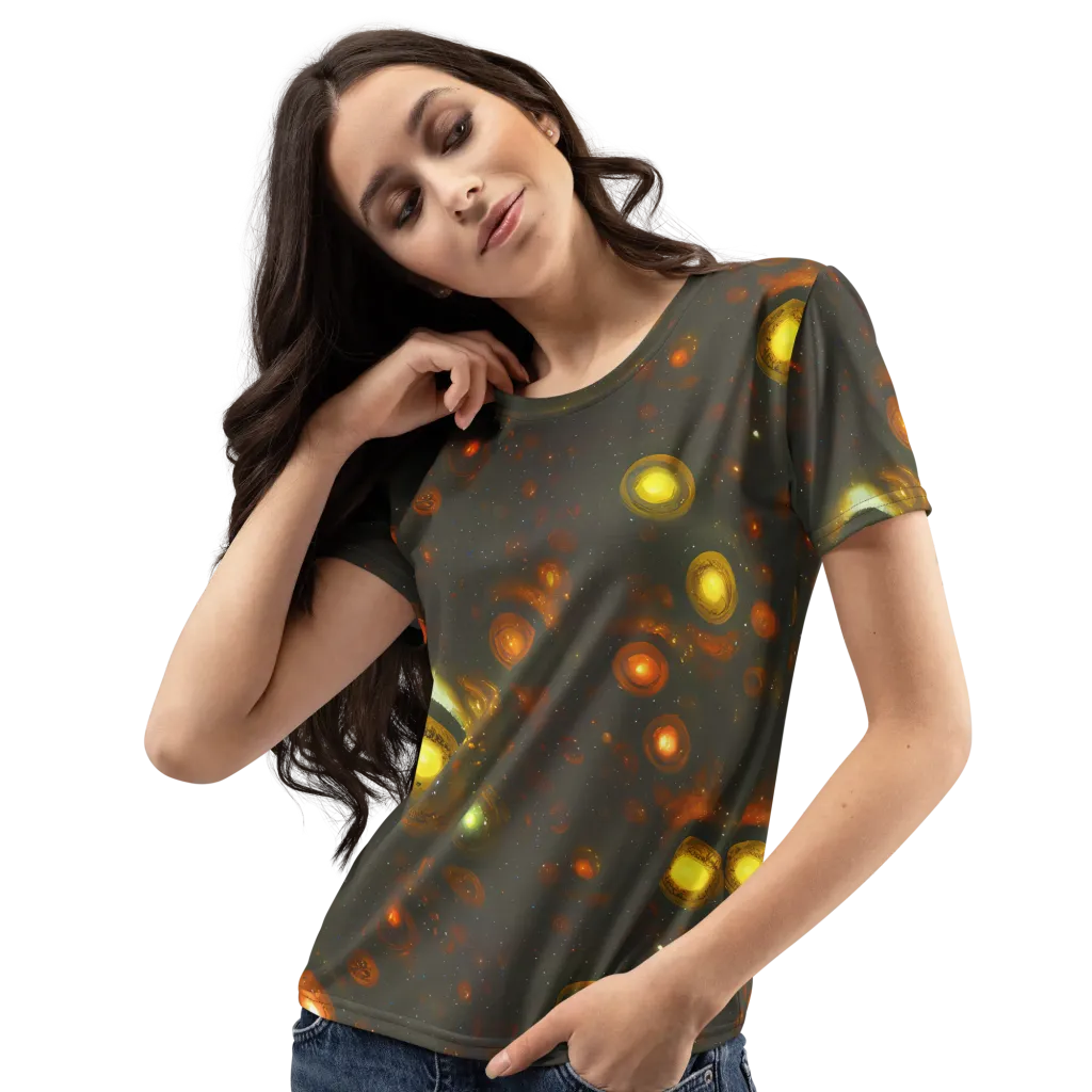 Solar Relics on Women's Crew Neck T-Shirt — Left Front