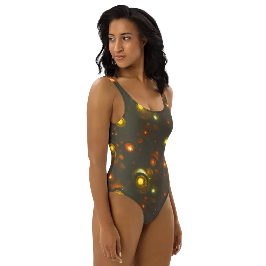 Solar Relics on One-Piece Swimsuit — Right