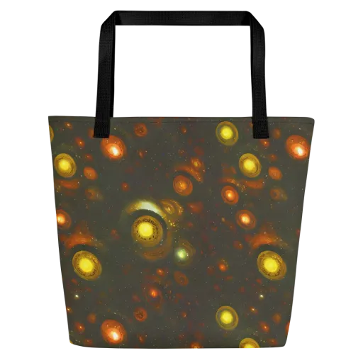 Solar Relics on a Large Tote Bag W/ Pocket