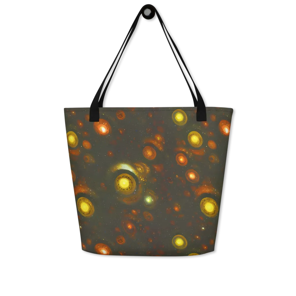 Solar Relics on Large Tote Bag W/ Pocket — Front