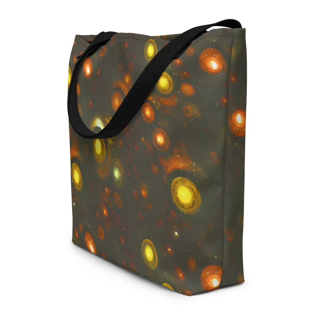 Solar Relics on Large Tote Bag W/ Pocket — Front