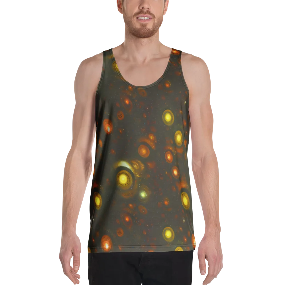 Solar Relics on Men's Tank Top — Front