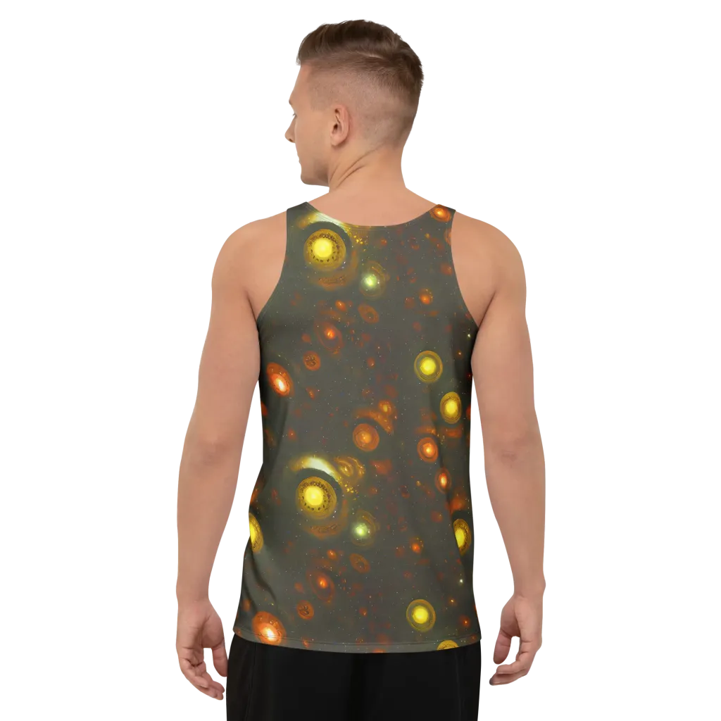 Solar Relics on Men's Tank Top — Back