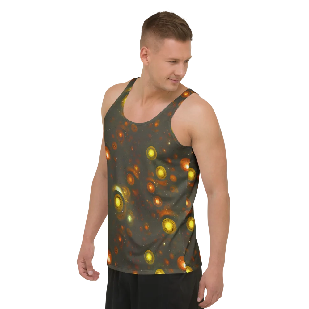 Solar Relics on Men's Tank Top — Left Front