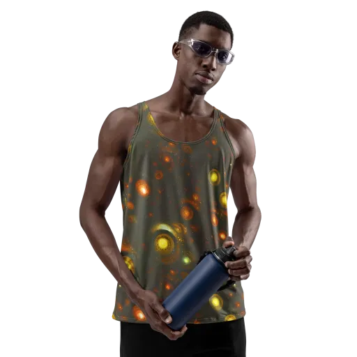 Solar Relics on a Men's Tank Top