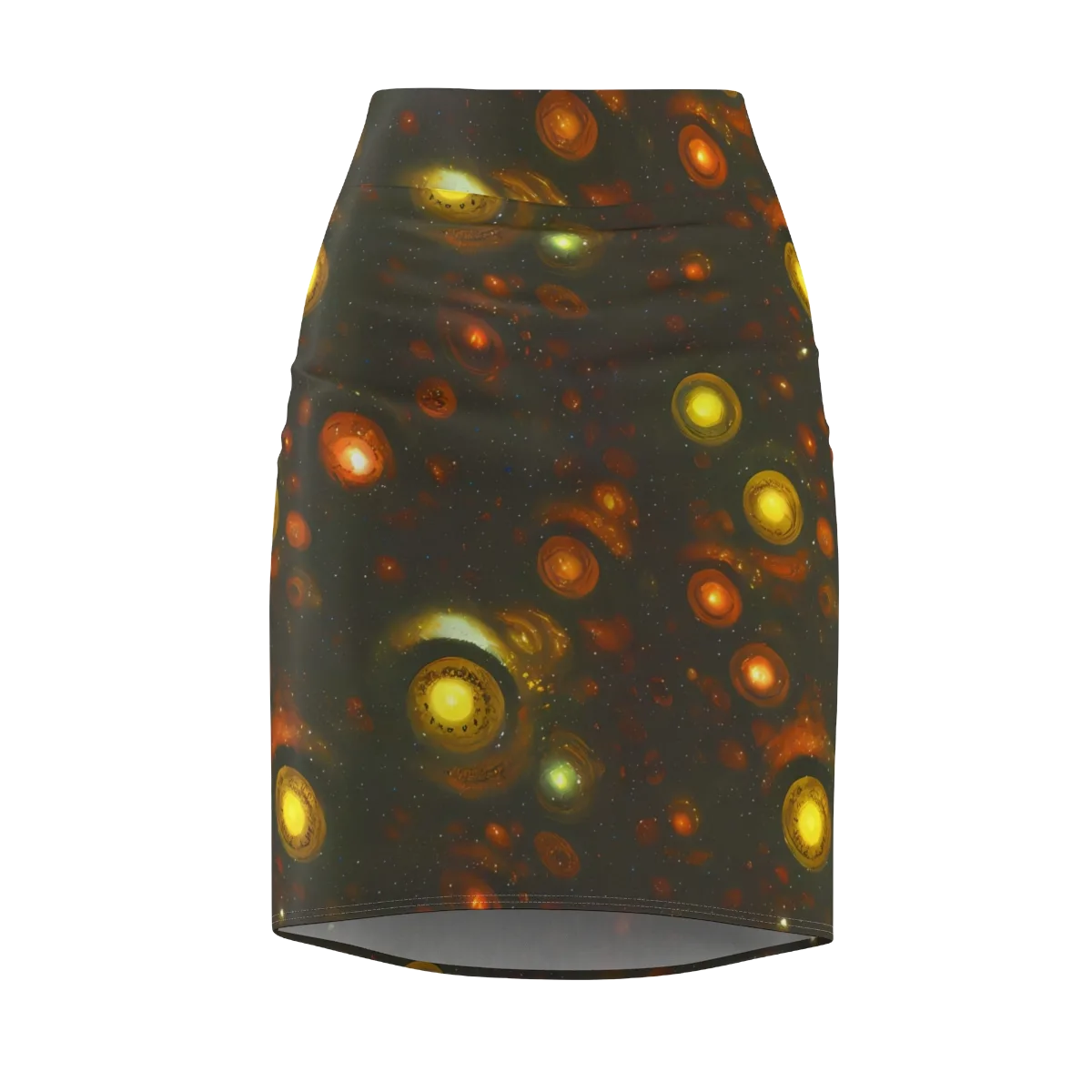 Solar Relics on Pencil Skirt — Front